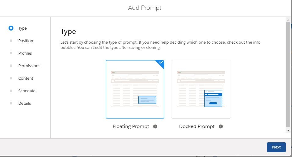 Salesforce In-app Guidance For Seamless User Experience